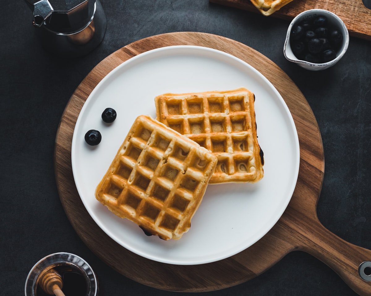 Frische Waffeln & Desserts